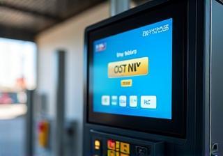 User-friendly automated wash pay station screen